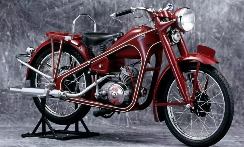 اولین موتورسیکلت هوندا Honda D(Dream) 1949-1951 Honda Dream